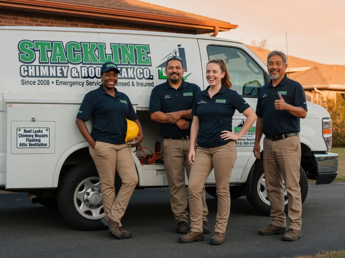 Chimney flashing repair company in Waterville, VT